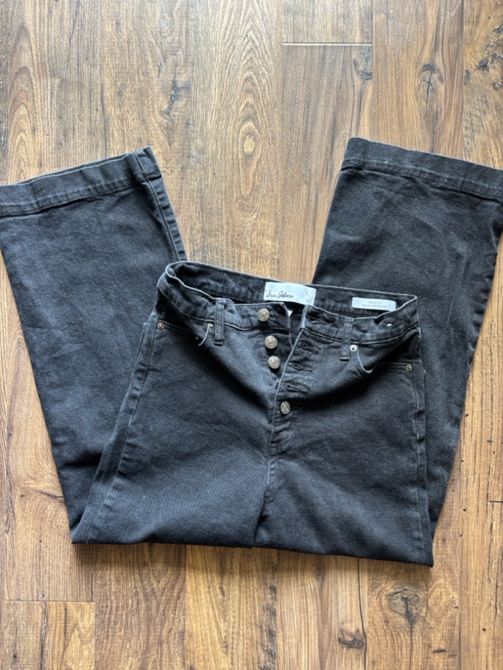 Sam Edelman Crop flare black jeans
